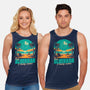 Summer Planet Destruction-Unisex-Basic-Tank-Studio Mootant