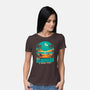 Summer Planet Destruction-Womens-Basic-Tee-Studio Mootant