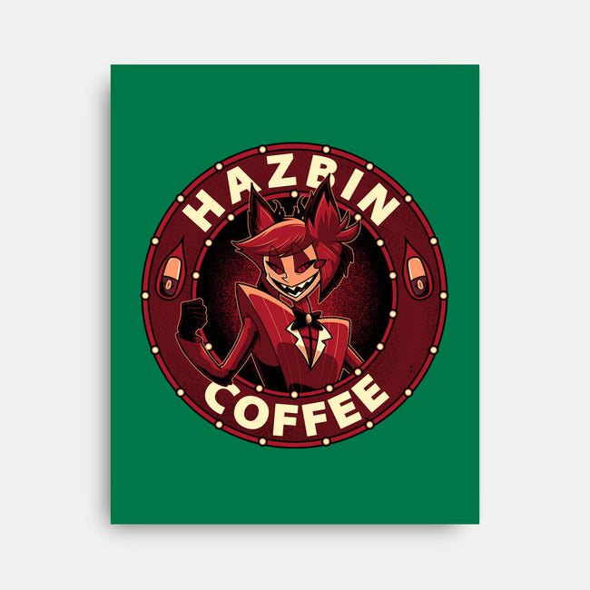 Hazbin Coffee-None-Stretched-Canvas-Astrobot Invention