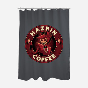 Hazbin Coffee-None-Polyester-Shower Curtain-Astrobot Invention