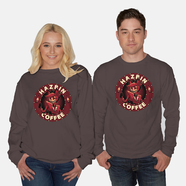 Hazbin Coffee-Unisex-Crew Neck-Sweatshirt-Astrobot Invention