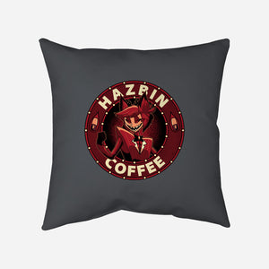 Hazbin Coffee-None-Non-Removable Cover w Insert-Throw Pillow-Astrobot Invention