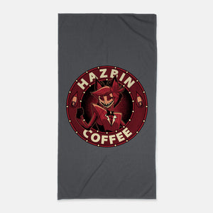Hazbin Coffee-None-Beach-Towel-Astrobot Invention