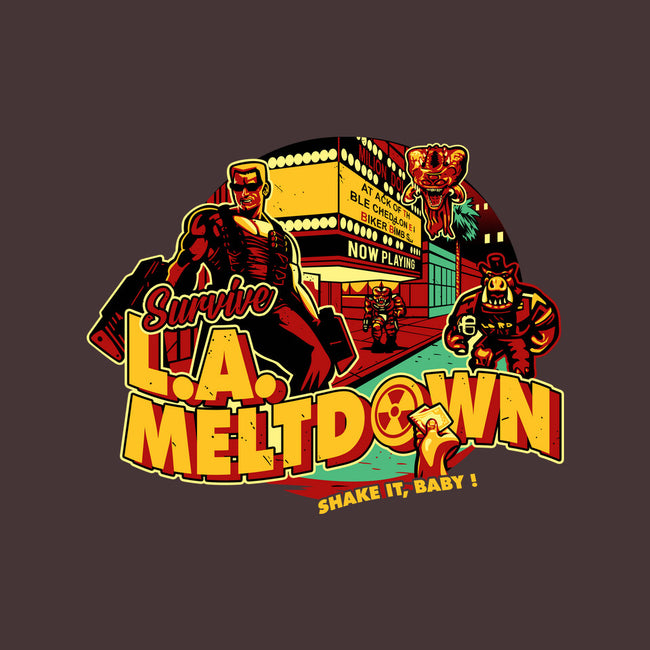 Survive LA Meltdown-None-Stretched-Canvas-daobiwan