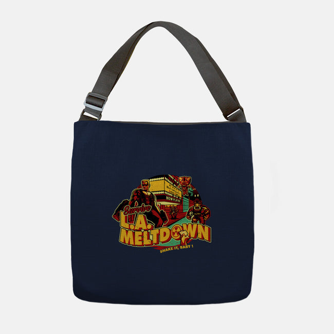 Survive LA Meltdown-None-Adjustable Tote-Bag-daobiwan