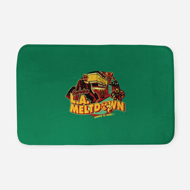 Survive LA Meltdown-None-Memory Foam-Bath Mat-daobiwan