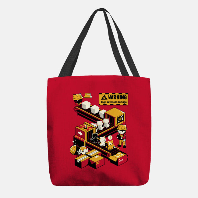 High Cuteness Voltage-None-Basic Tote-Bag-Heyra Vieira