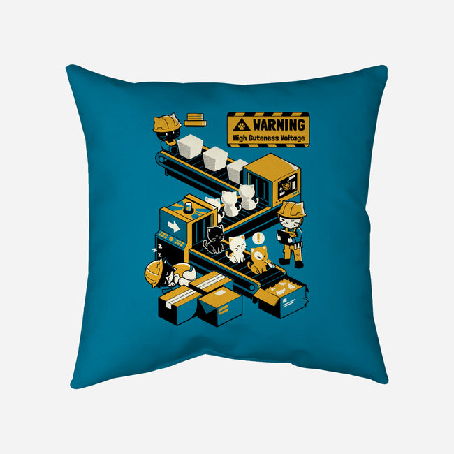 High Cuteness Voltage-None-Removable Cover-Throw Pillow-Heyra Vieira