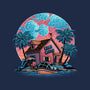 Island Life-None-Non-Removable Cover w Insert-Throw Pillow-glitchygorilla