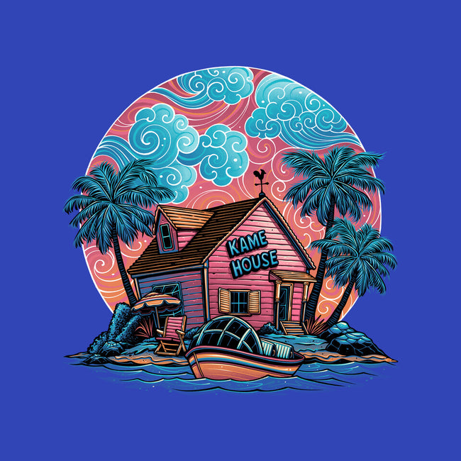 Island Life-Dog-Bandana-Pet Collar-glitchygorilla