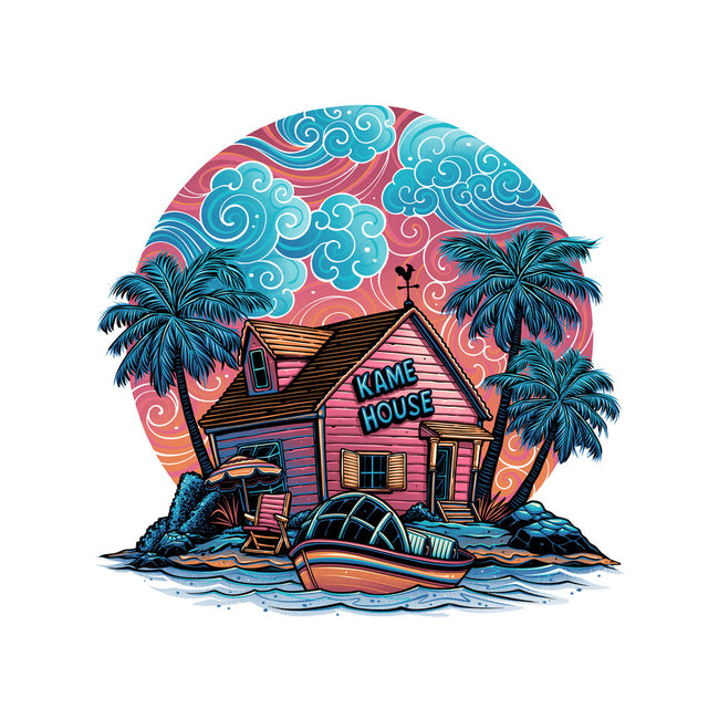 Island Life-Dog-Bandana-Pet Collar-glitchygorilla