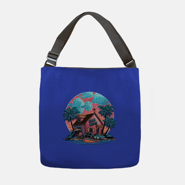 Island Life-None-Adjustable Tote-Bag-glitchygorilla