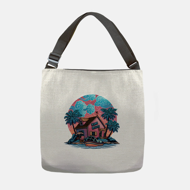 Island Life-None-Adjustable Tote-Bag-glitchygorilla