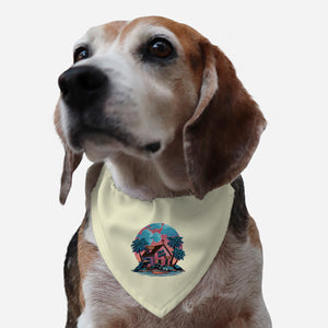 Island Life-Dog-Adjustable-Pet Collar-glitchygorilla