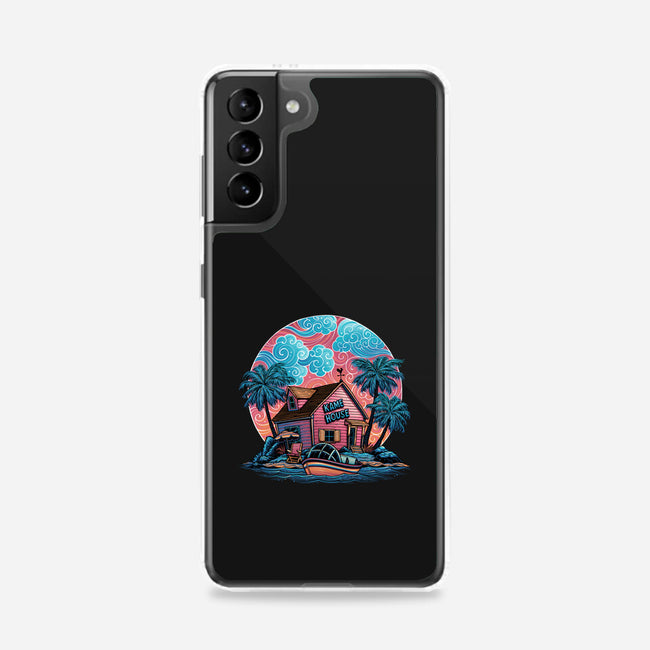 Island Life-Samsung-Snap-Phone Case-glitchygorilla