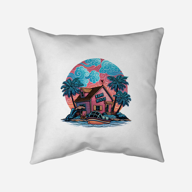 Island Life-None-Non-Removable Cover w Insert-Throw Pillow-glitchygorilla