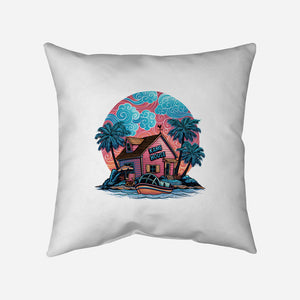 Island Life-None-Removable Cover w Insert-Throw Pillow-glitchygorilla