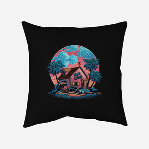 Island Life-None-Removable Cover-Throw Pillow-glitchygorilla