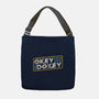 Okey Dokey Vault 33-None-Adjustable Tote-Bag-rocketman_art