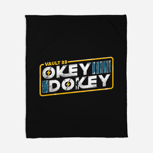 Okey Dokey Vault 33-None-Fleece-Blanket-rocketman_art