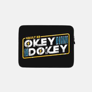 Okey Dokey Vault 33-None-Zippered-Laptop Sleeve-rocketman_art