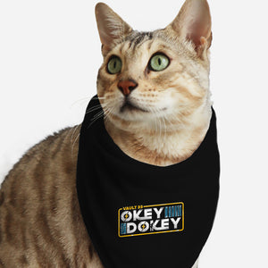 Okey Dokey Vault 33-Cat-Bandana-Pet Collar-rocketman_art