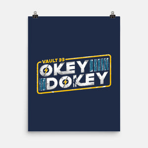 Okey Dokey Vault 33-None-Matte-Poster-rocketman_art