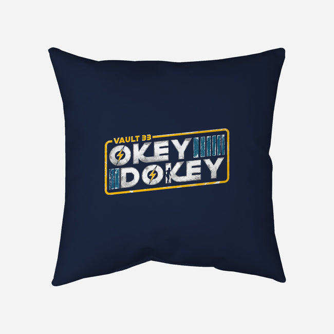 Okey Dokey Vault 33-None-Non-Removable Cover w Insert-Throw Pillow-rocketman_art