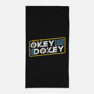 Okey Dokey Vault 33-None-Beach-Towel-rocketman_art