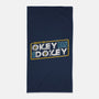 Okey Dokey Vault 33-None-Beach-Towel-rocketman_art