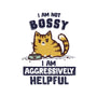 I Am Aggressively Helpful-None-Zippered-Laptop Sleeve-kg07