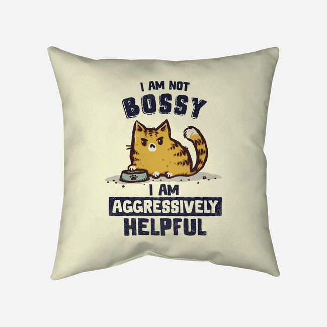 I Am Aggressively Helpful-None-Removable Cover-Throw Pillow-kg07