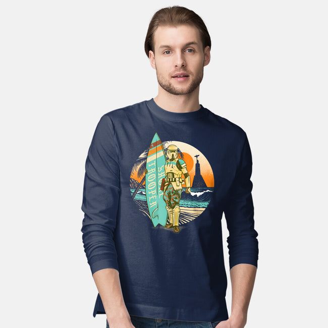 Shore To The Core-Mens-Long Sleeved-Tee-Wheels