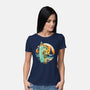 Shore To The Core-Womens-Basic-Tee-Wheels