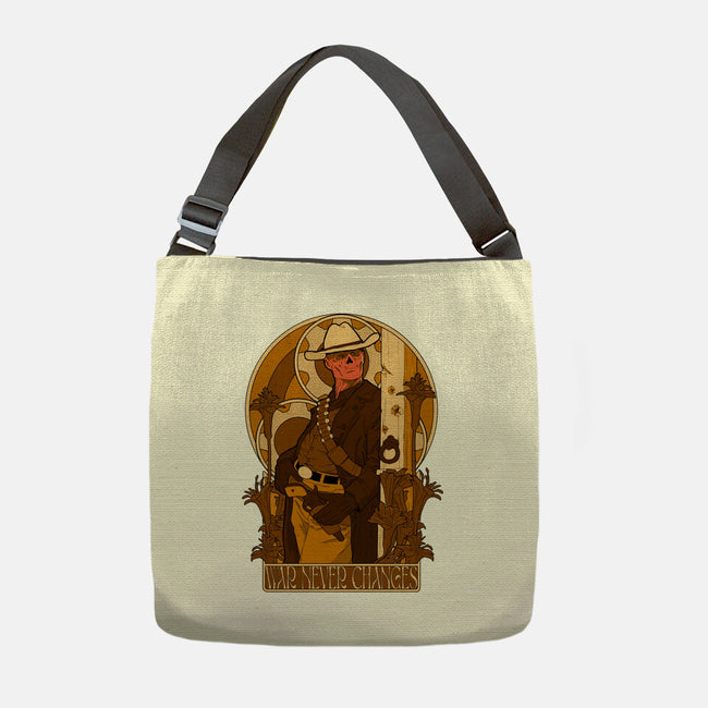 War Never Changes-None-Adjustable Tote-Bag-Hafaell