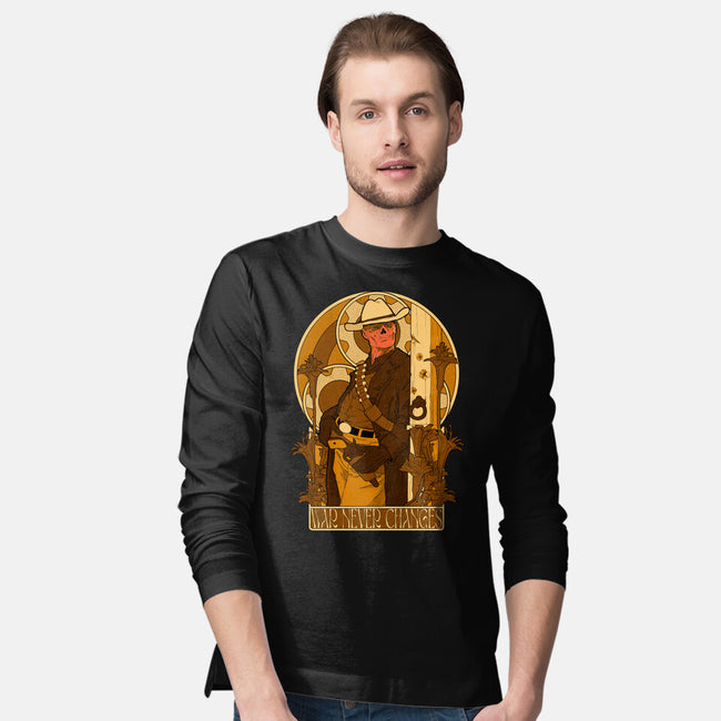 War Never Changes-Mens-Long Sleeved-Tee-Hafaell