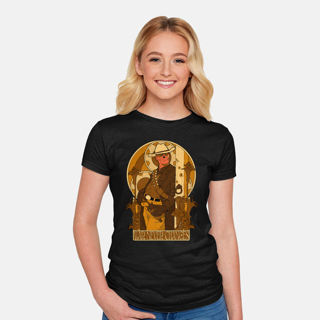 War Never Changes-Womens-Fitted-Tee-Hafaell