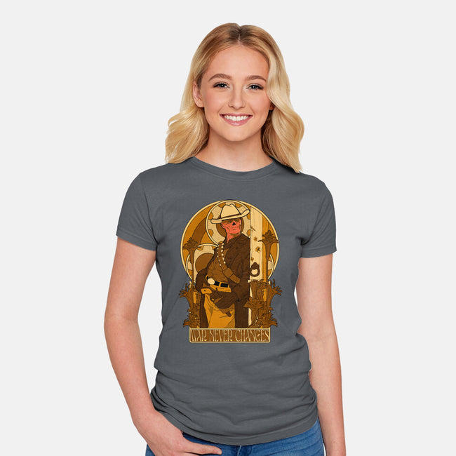 War Never Changes-Womens-Fitted-Tee-Hafaell