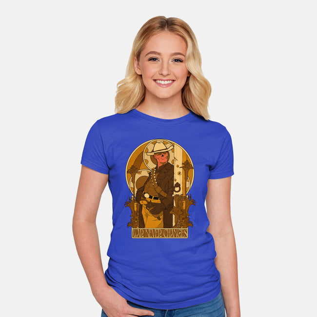 War Never Changes-Womens-Fitted-Tee-Hafaell