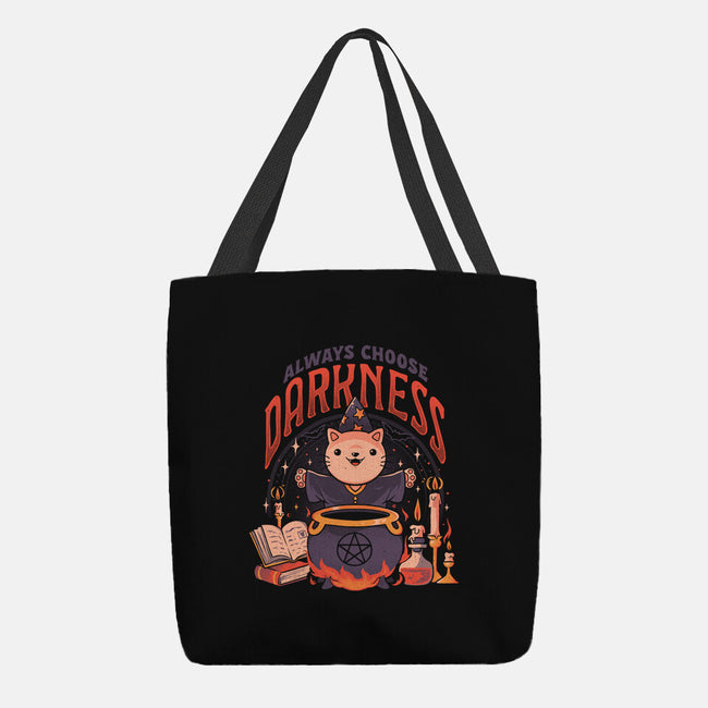 Always Choose Darknes-None-Basic Tote-Bag-eduely