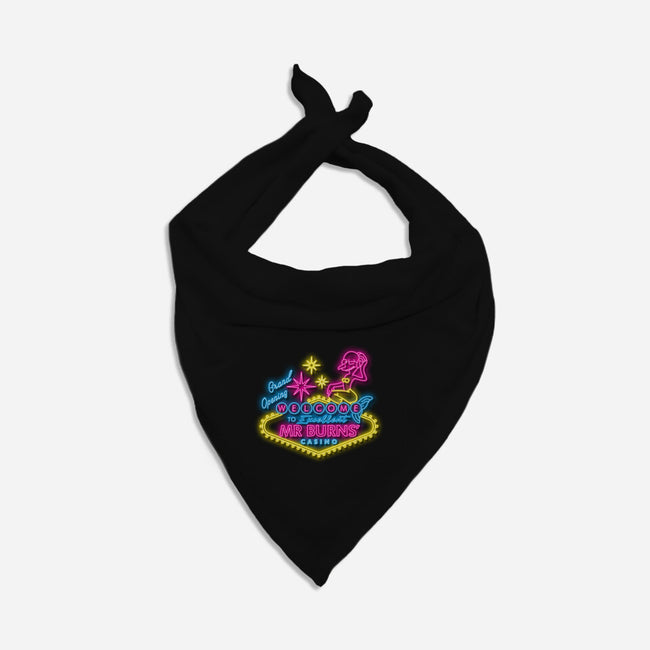 Burns Casino-Cat-Bandana-Pet Collar-se7te