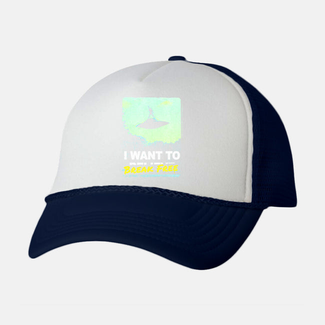 Break Free-Unisex-Trucker-Hat-Gamma-Ray