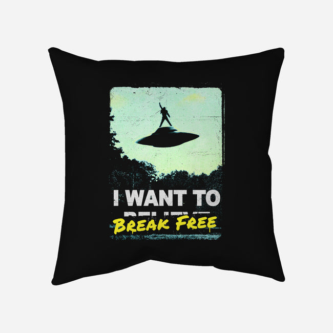 Break Free-None-Non-Removable Cover w Insert-Throw Pillow-Gamma-Ray