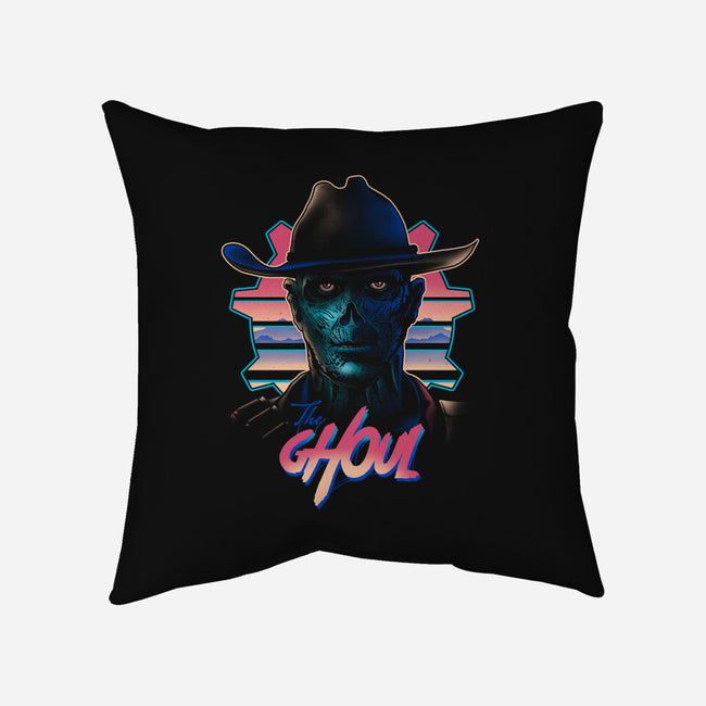 Retro Ghoul-None-Non-Removable Cover w Insert-Throw Pillow-Getsousa!