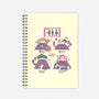 Fuji Seasons-None-Dot Grid-Notebook-ilustrata