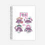 Fuji Seasons-None-Dot Grid-Notebook-ilustrata