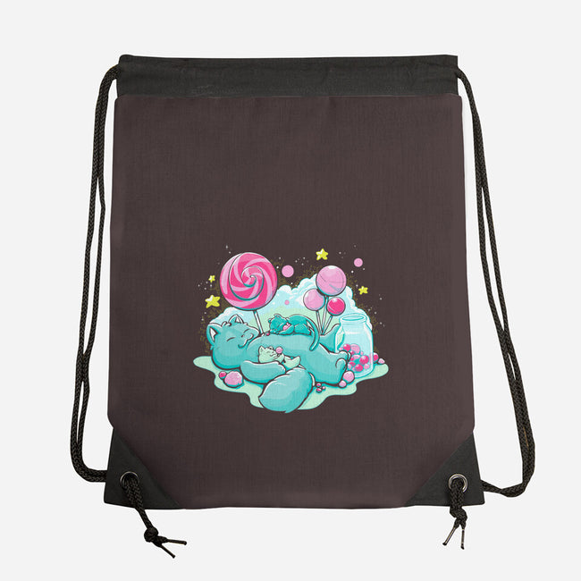 Candy Kitties-None-Drawstring-Bag-ellr