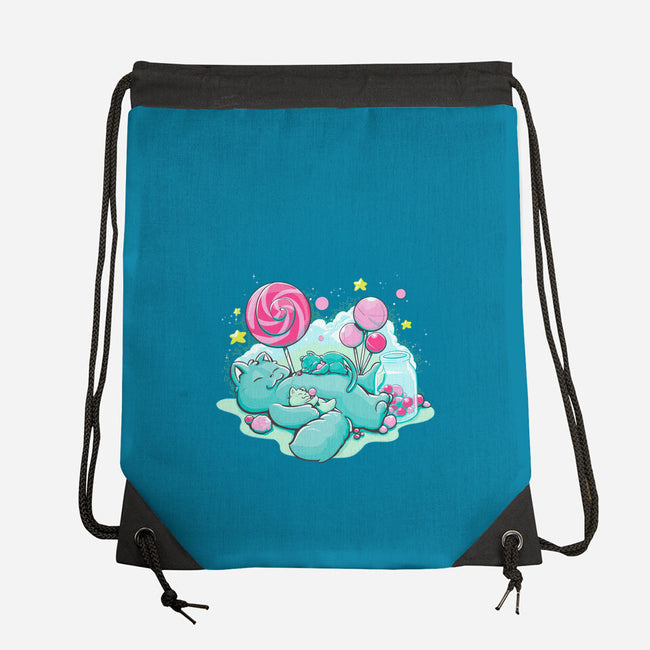 Candy Kitties-None-Drawstring-Bag-ellr