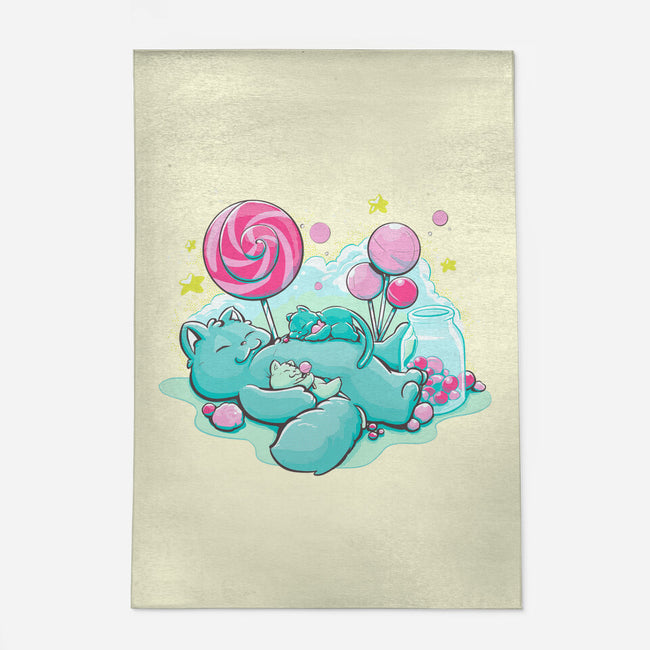 Candy Kitties-None-Outdoor-Rug-ellr