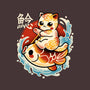 Neko Koi Fish Red Sun-Cat-Bandana-Pet Collar-NemiMakeit